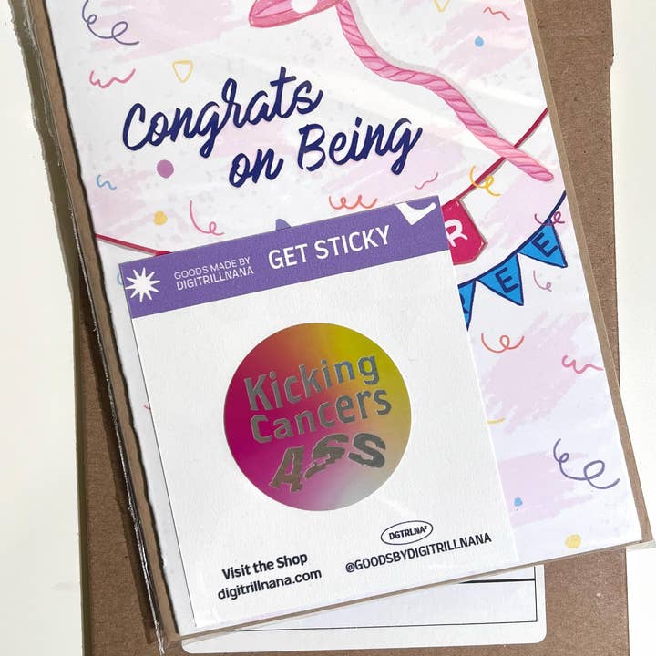 Wholesale Congrats! You're Cancer Free Breast Cancer Card for your store - Faire wholesale-congrats-you-re-cancer-free-breast-cancer-card-for-your-store-faire