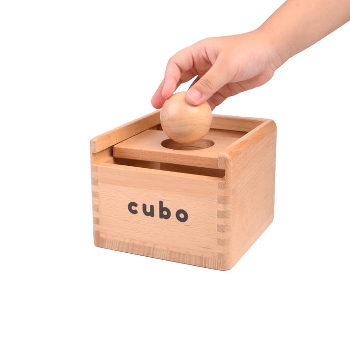 Cubo Toys - Wholesale Houten speelgoed - Kinderen - Cubo Montessori Box Starter Kit - imbucare objectbestendigheid6