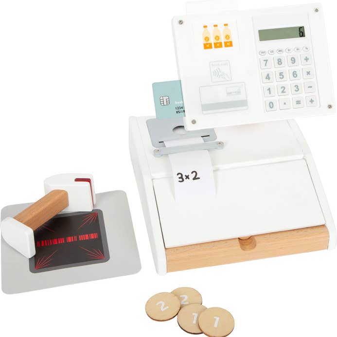 small foot - Wholesale Wood Toy - Kids - Cash Register "fresh"