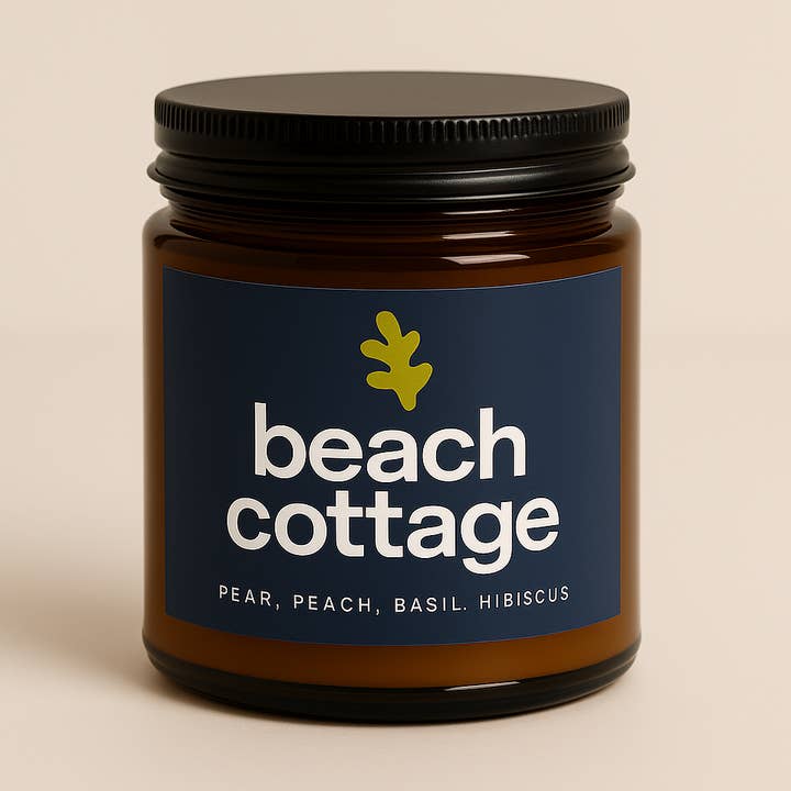 Beach Cottage for wholesale by Kelp House Candle Co.