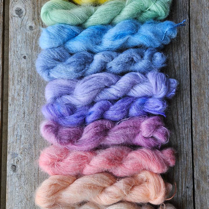 Koigu Sofie - Kid Mohair en zijde kantgaren voor wholesale door Koigu Wool Designs