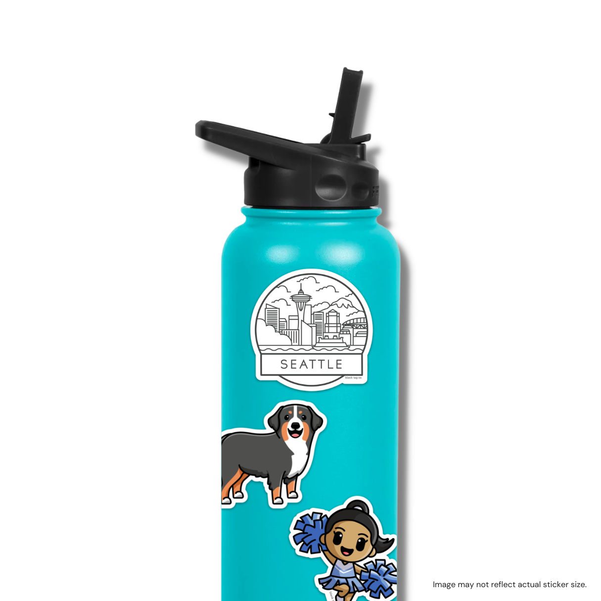 Blank Tag Co. Stickers - Waterproof Stickers - Wholesale Sticker - Blank Tag Co.® Bernese Mountain Dog Waterproof Sticker1