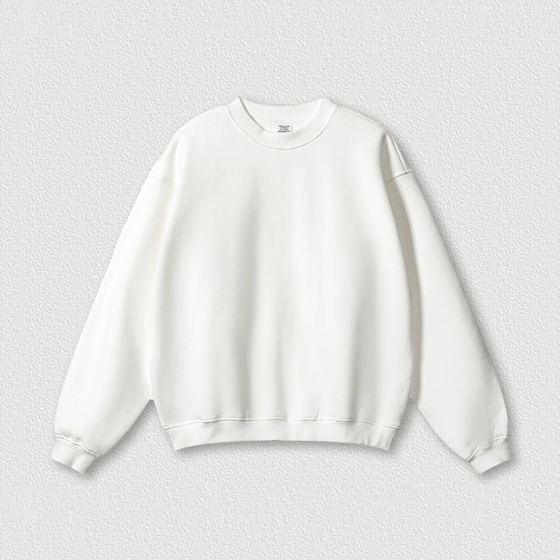 Sodalemon - Wholesale Sweatshirt - Women's - Loose fleece-lined thick round-neck sweatshirt9
