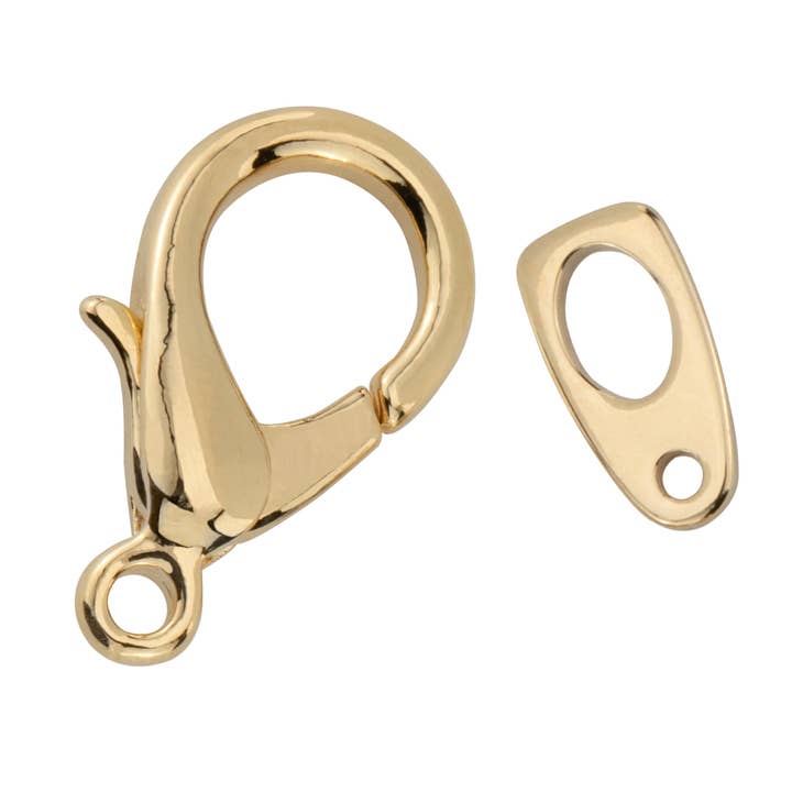 Hummersax - förgylld - 19 mm för wholesale av Hollander Jewels B.V.