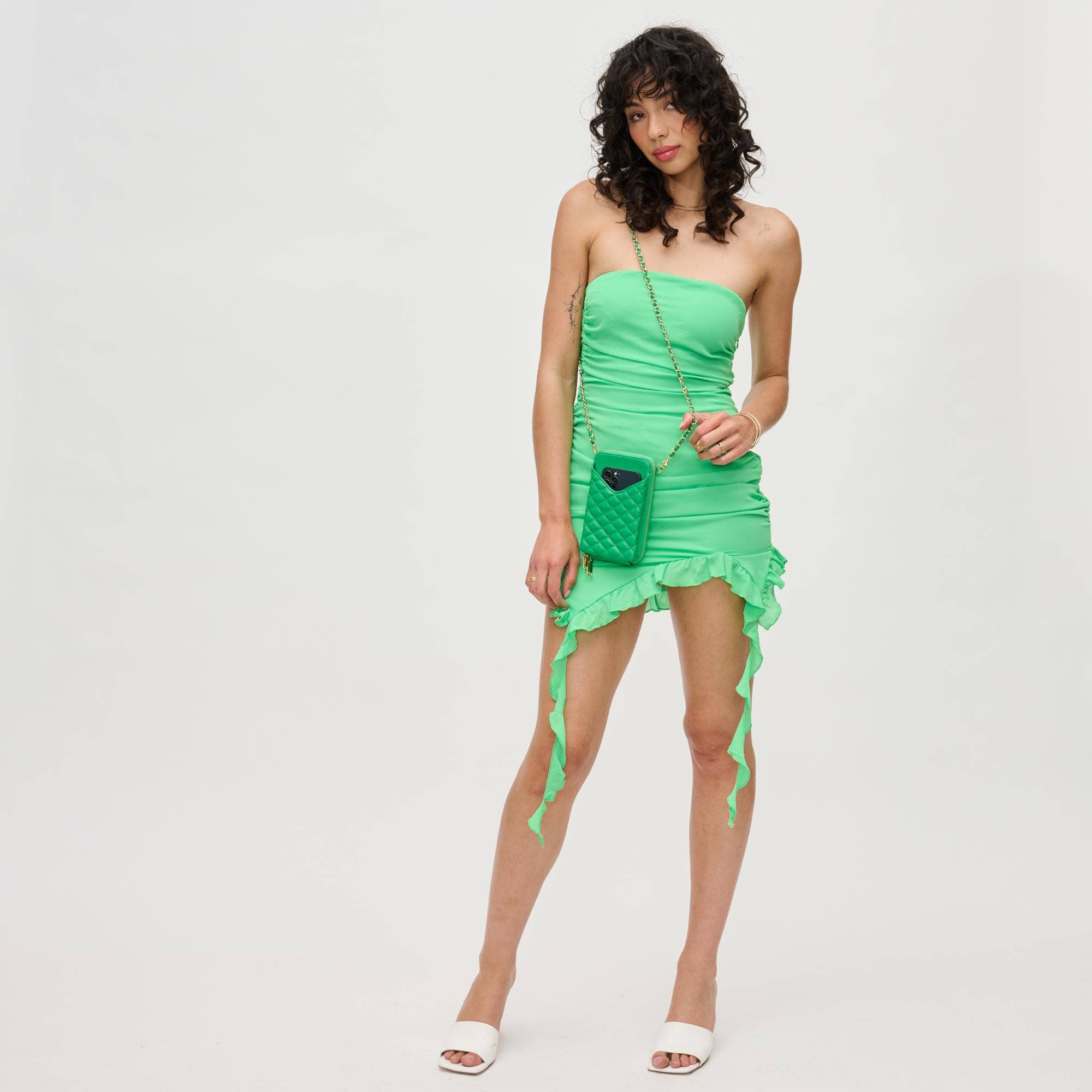 Urban Expressions – wholesale Axelväska - Dam – Bodie Quilted Mobiltelefon Crossbody1