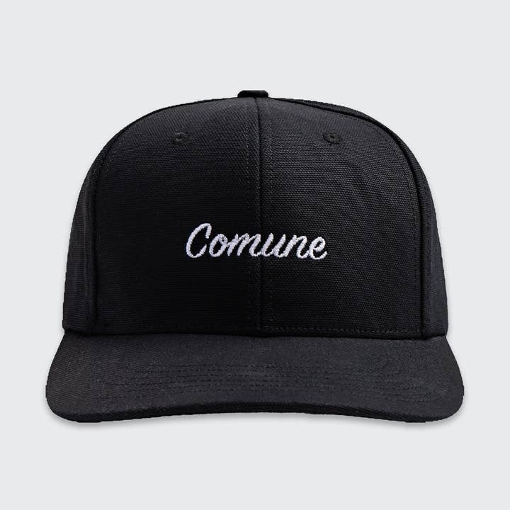 INKURSIVE KLASSISCHE KAPPE | Schwarz für den Großhandel von COMUNE