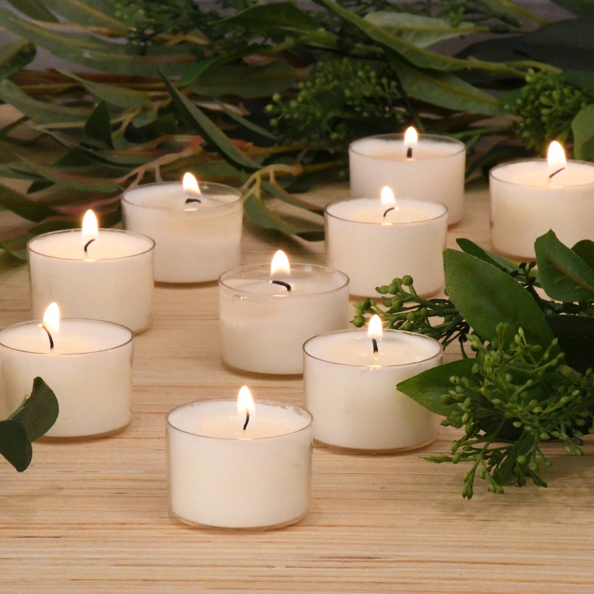 LumaBase - Wholesale Tea Light Candles - Tea Light Candles, Extended Burn - Set of 303