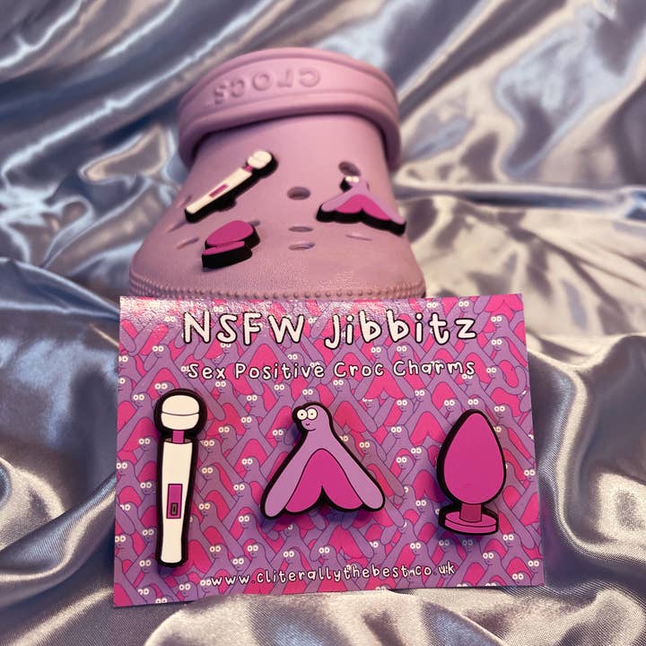 Cliterally The Best - Wholesale Shoe Accessories - NSFW Sex Positive Jibbitz