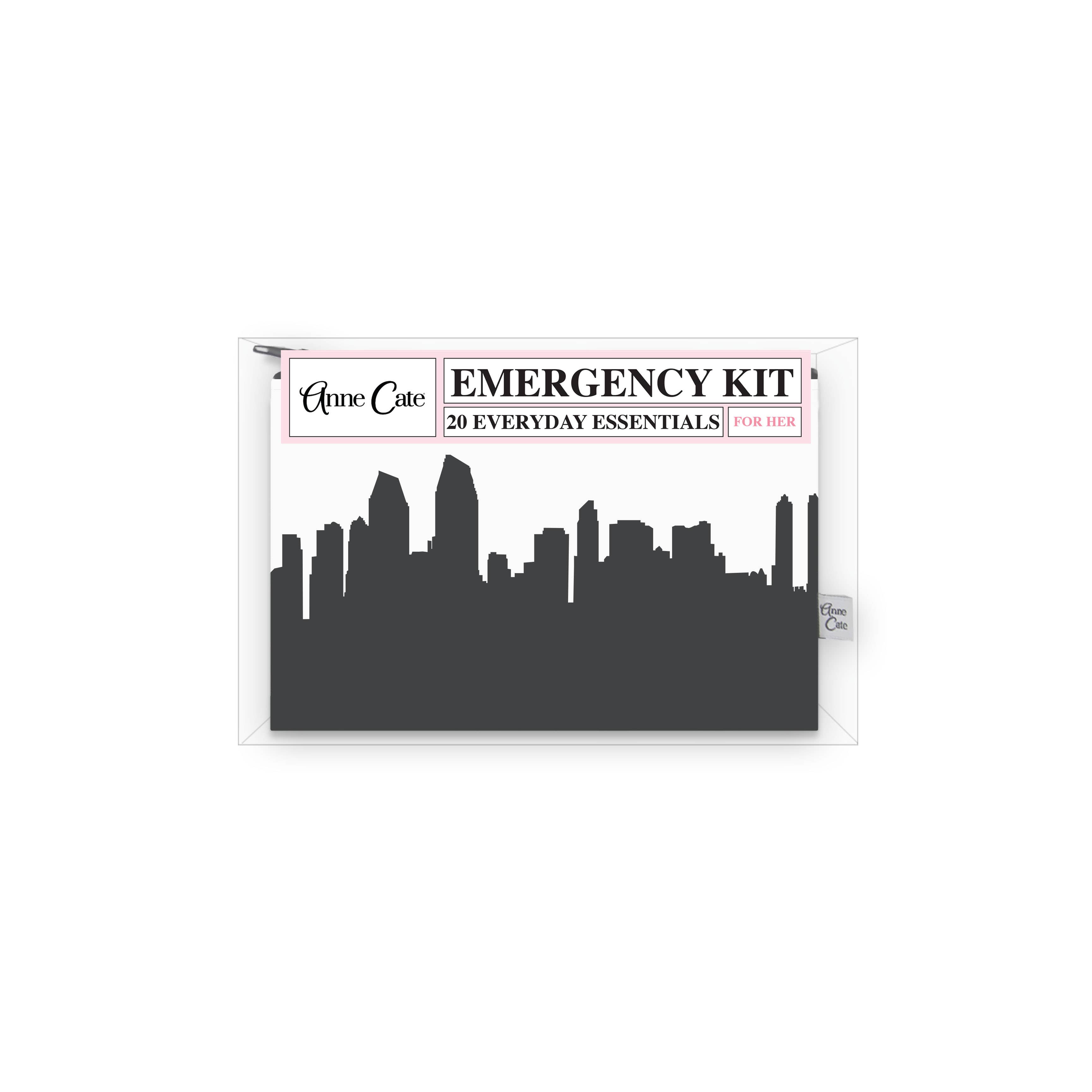 Anne Cate – wholesale Travel set – Skyline Mini Wallet Emergency Kit - For Her69