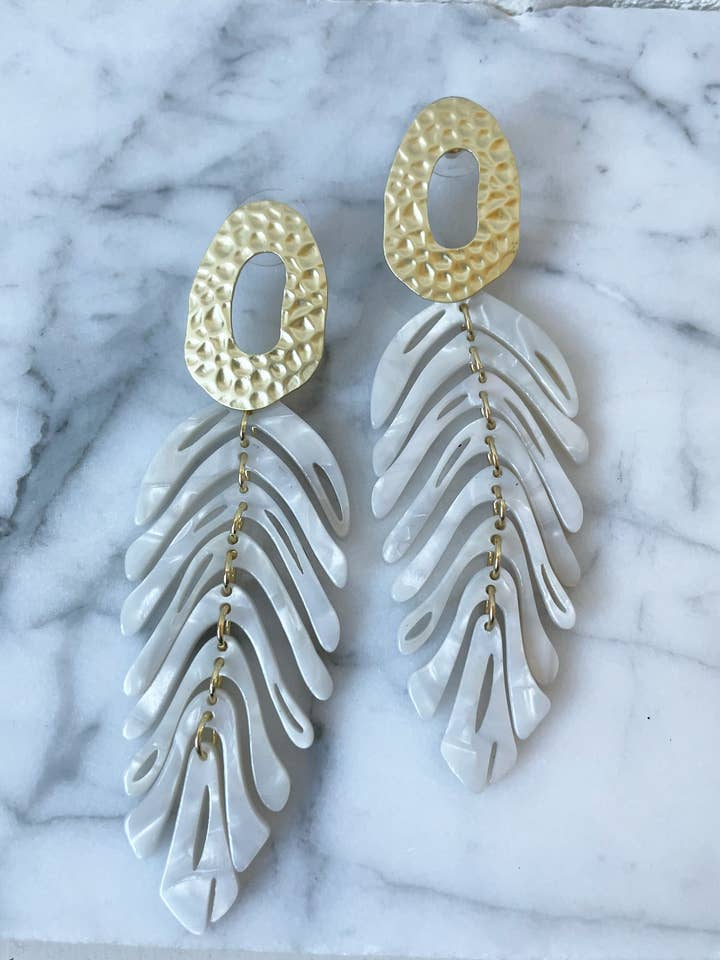 Harper earring for wholesale by Blu Gertrude