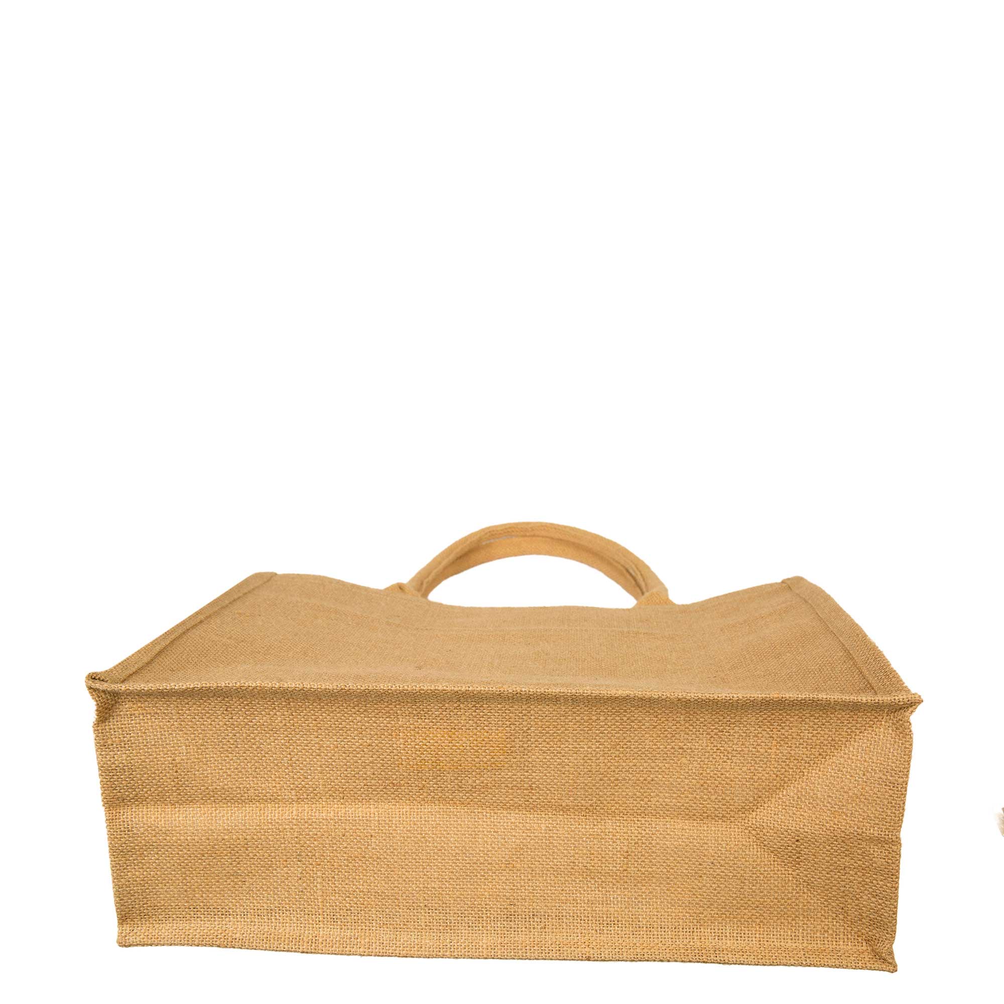 ecojutebags – wholesale Livsmedels-/Shoppingväska – 12 juteväskor för shopping 12"x16"x6" livsmedel & resa6