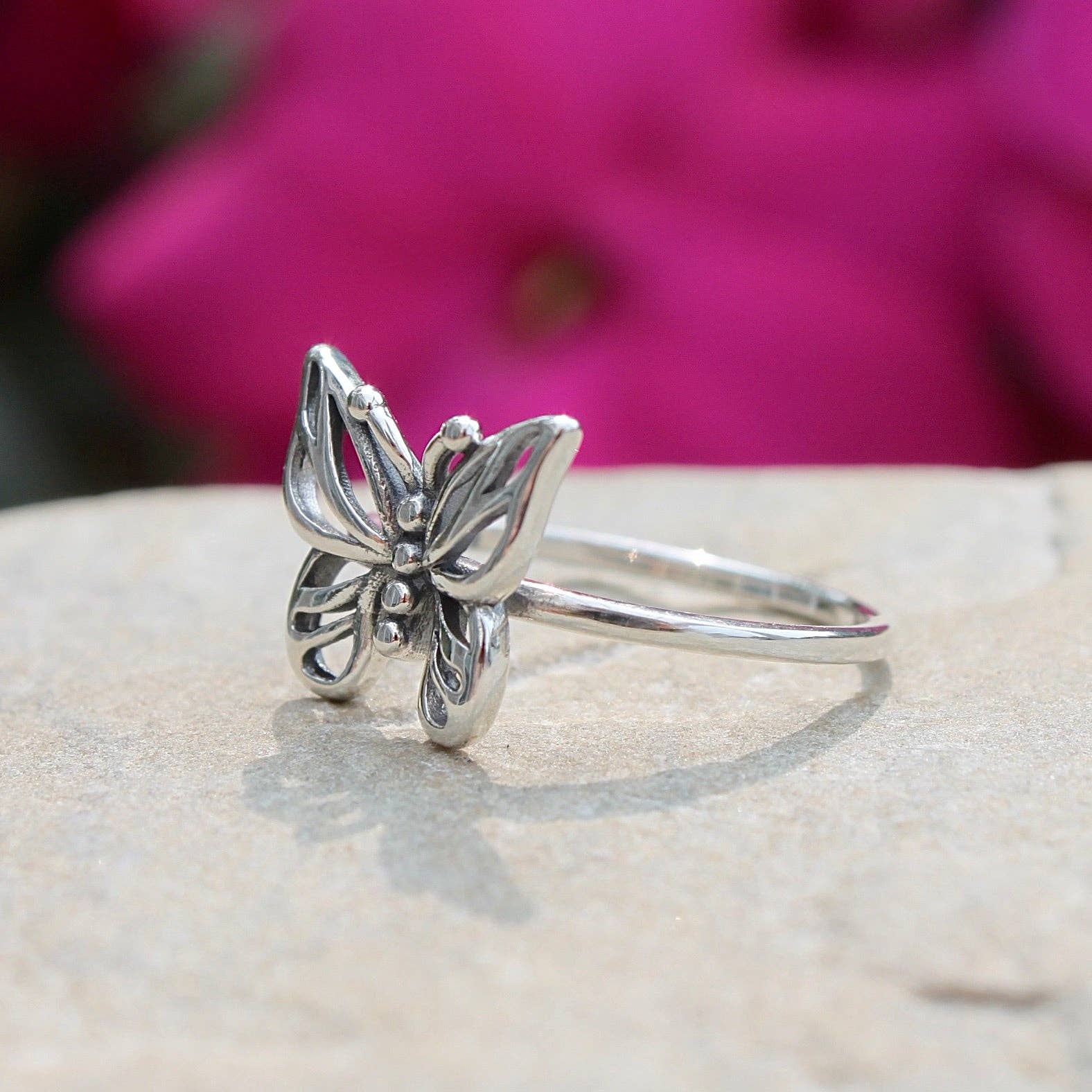 Moonrise Jewelry - Wholesale Band/Stacked Ring - R-79 Butterfly Ring4