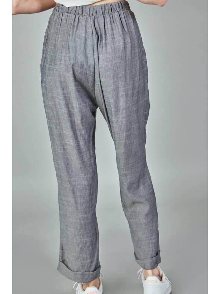 P.S Kate - Wholesale Pants - Women's - Textured solid woven pants (P18174)12