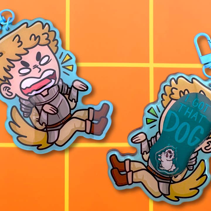 Ich habe diesen HUND in mir Shaker-Schlüsselanhänger. für den Großhandel von Mintimeli