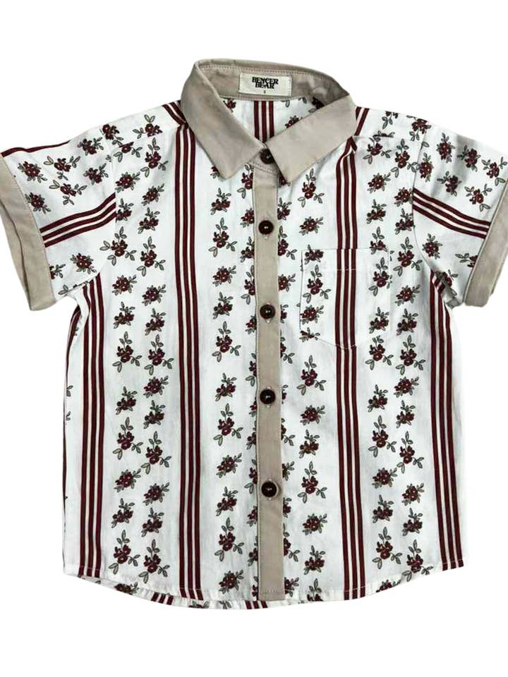 Camisa con cuello para niños: Ivy para venta al por mayor de Bencer & Hazelnut