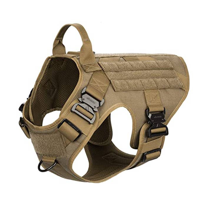 Coyote Brown Tactical Harness for wholesale by SaltyDOG®