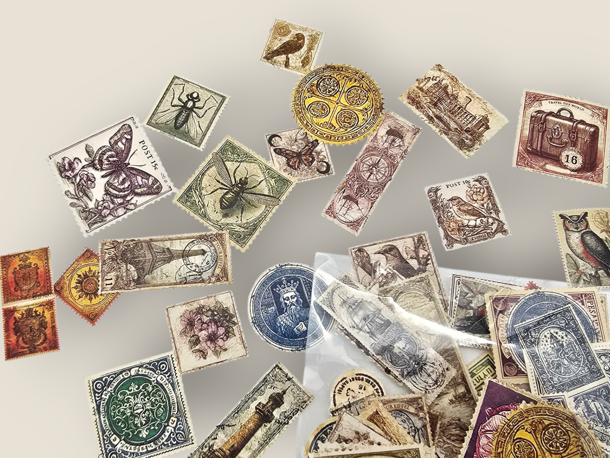 CoraCreaCrafts - Wholesale Cutouts - Stamps Paper Cutouts1