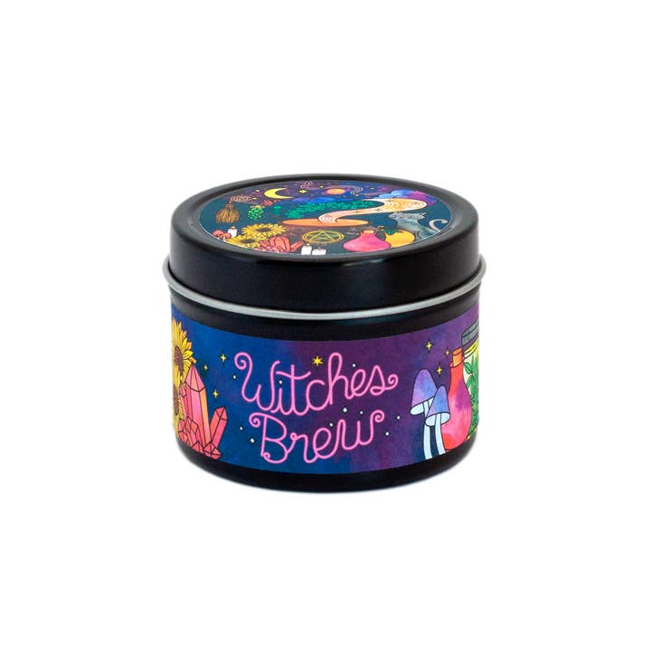 Rachel Beyer - Wholesale Travel Candles - Witches Brew Soy Candle - Palmarosa + Patchouli