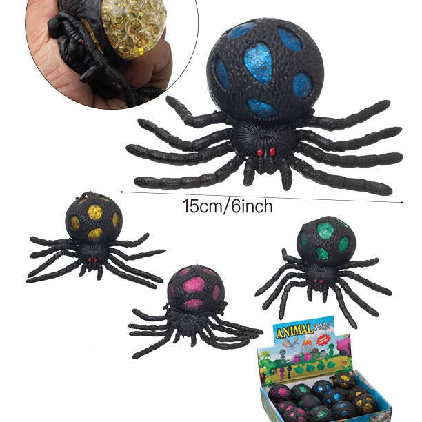 Puka Creations - Wholesale Squishy Toy - Kids & Baby - Spider Squishy Balls (MM)