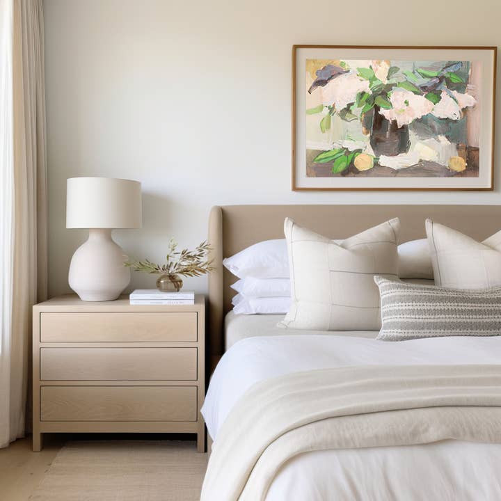 AMY WARR ART - Wholesale Kunstprint - Vintage kunstdruk - Schilderij met bloemen - 'Bloemstilleven'2