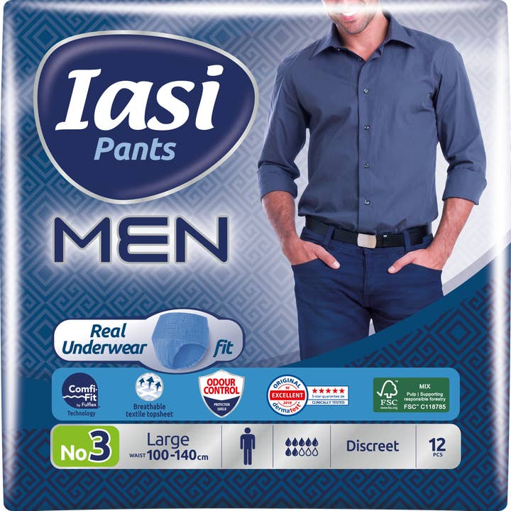 IASI Men Pants Size M Absorbency Plus, 12 Units and other Purchase Wholesale pain automatique le plus proche. Free Returns & Net 60 Terms on Faire trending on Faire.