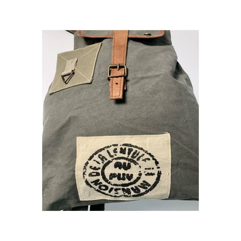 Casa Natura Design SL - Wholesale Backpack - Unisex - MAYA MO12 Vintage Backpack Made of Recycled Fabric3