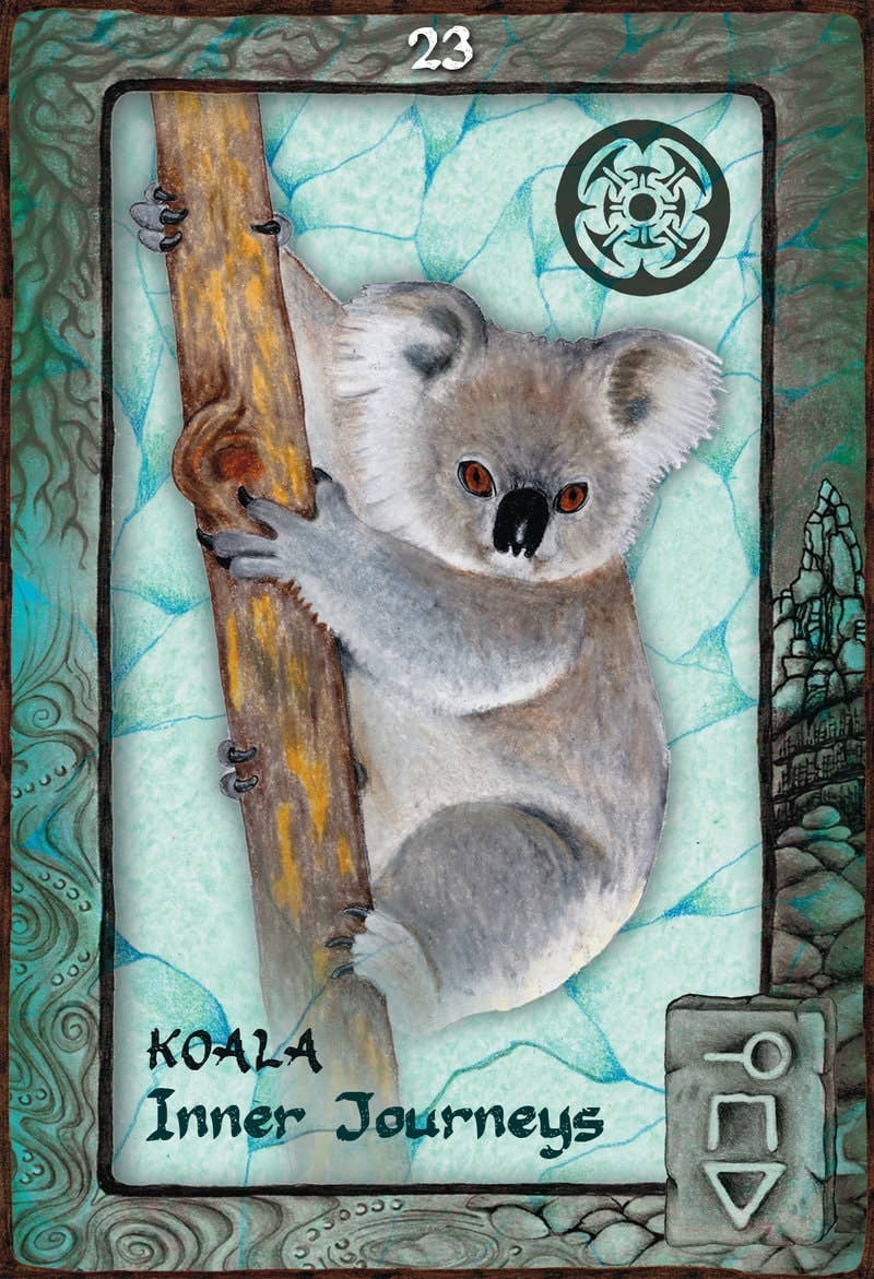 Cardshouse – Engroshandel Tarotkort – Animal Dreaming Oracle-kort Blå Engel7
