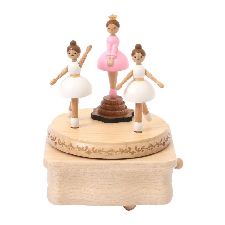 Boîte à musique en bois pour spectacle de ballet pour la vente par Music Box