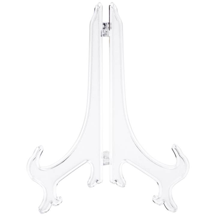 Bard's - Wholesale Plate Hanger - Bard's Hinged Plastic Plate Stand, 9" x 7" x 6"