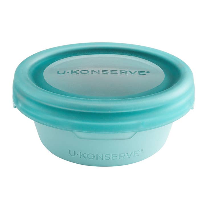 U Konserve Stainless Steel Rectangle Container Silicone Lid 25oz
