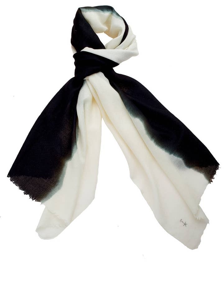 Hvid og sort Dip Dye for engroshandel hos Tina Sparkle