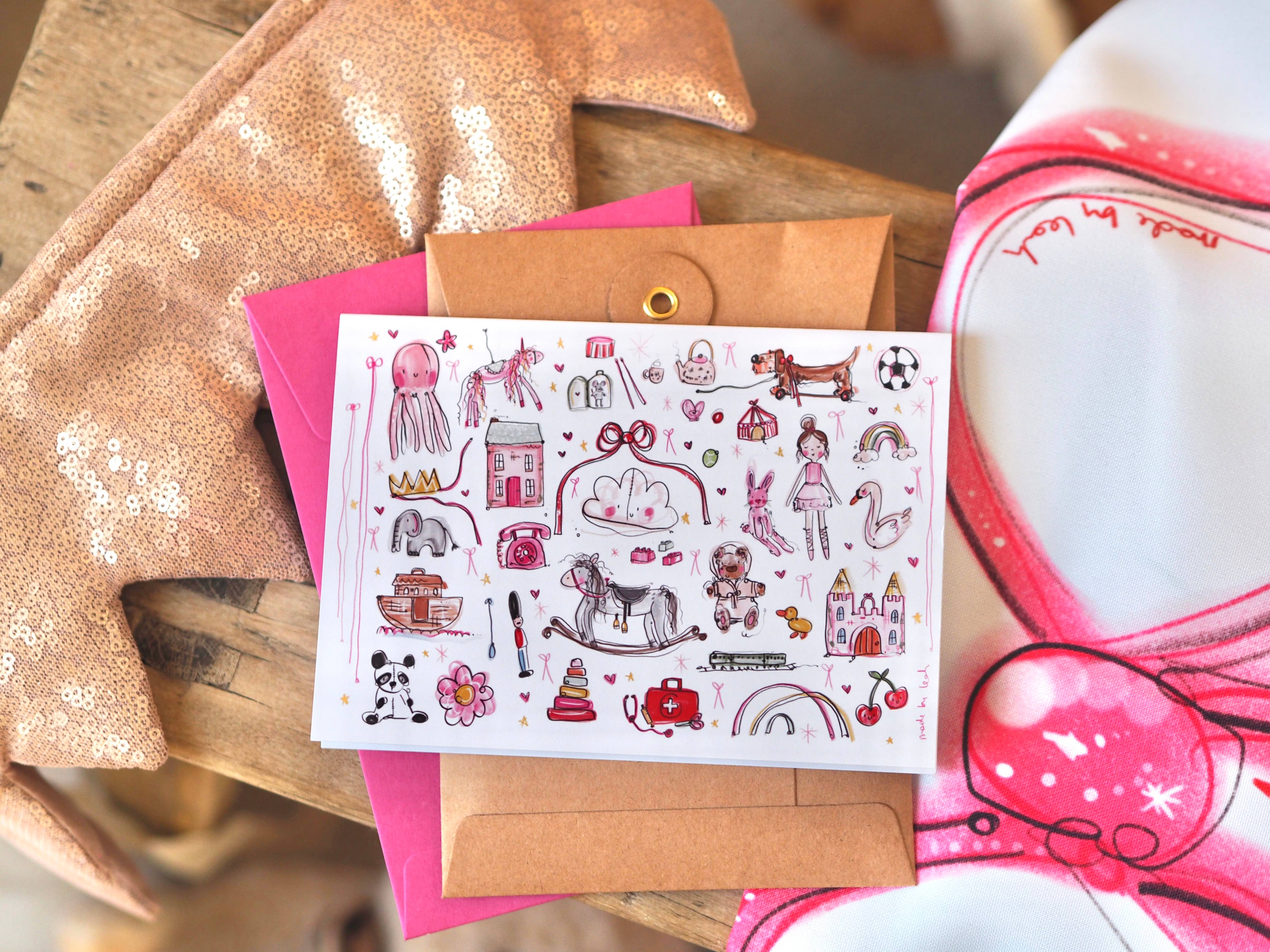 Made by Leah – wholesale Everyday greeting card – Toys Design0