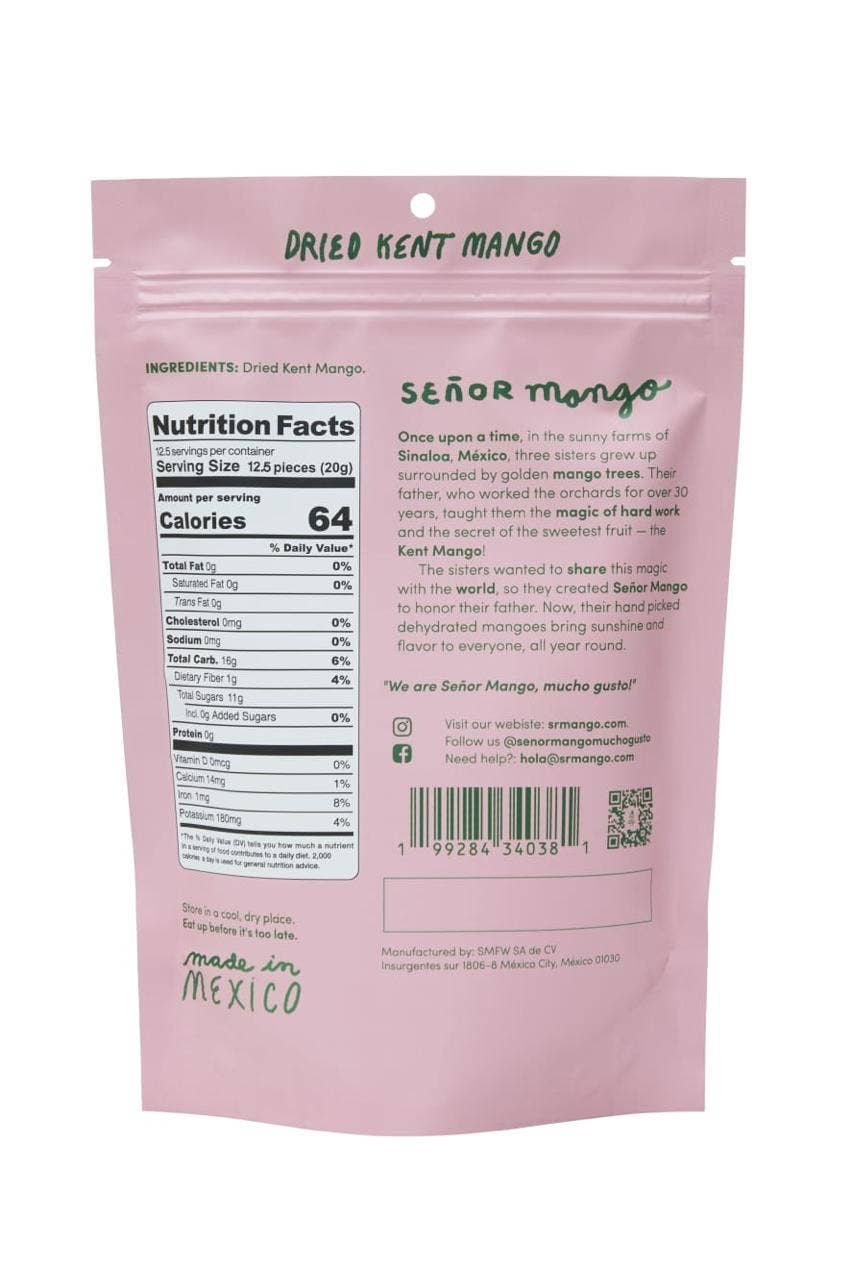 Señor Mango - Wholesale Dried/Dehydrated Fruit - MR. NATURAL MANGO3