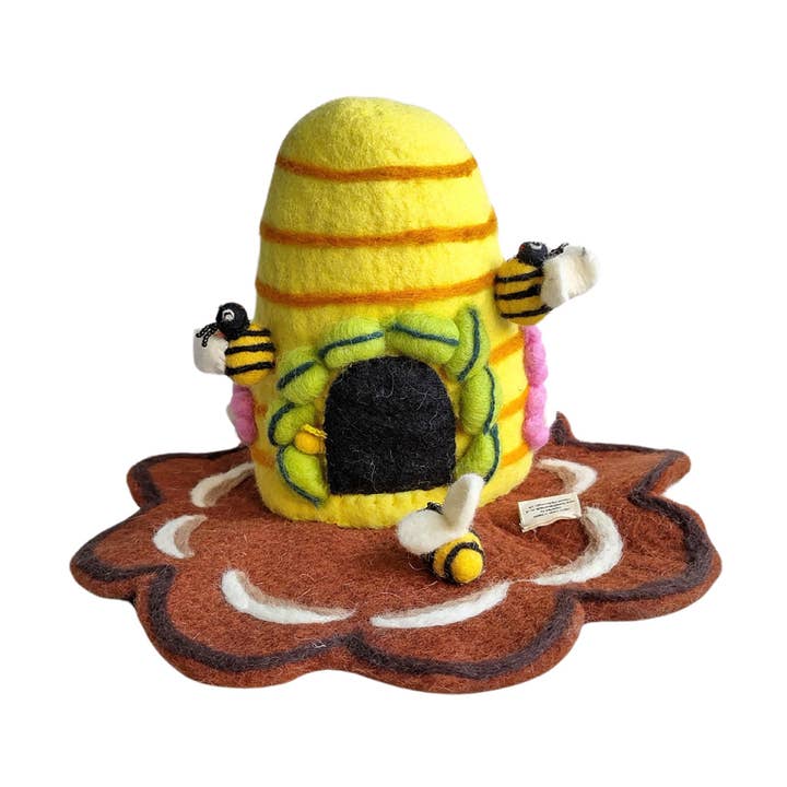 Beehive fairy house for wholesale by Koseli Handmade