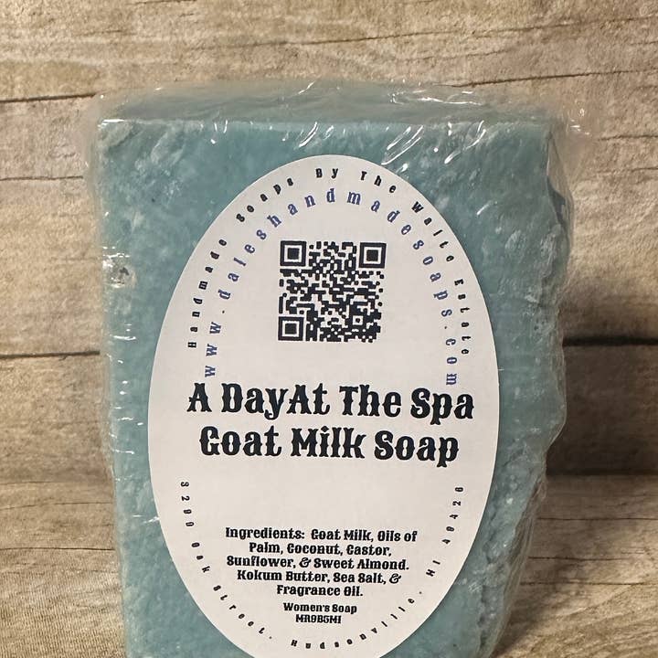 A Day At The Spa Goat Milk Soap for wholesale by Dales Handmade Soaps & More