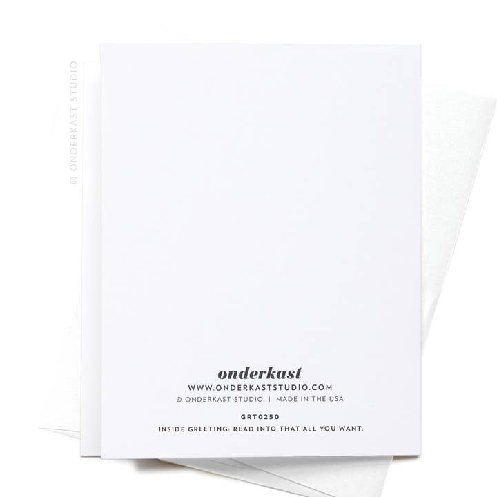 Easyhand Goods – formerly Onderkast - Wholesale Love Card - I Just Can't Stop Checking You Out Greeting Card – FINAL STOCK3