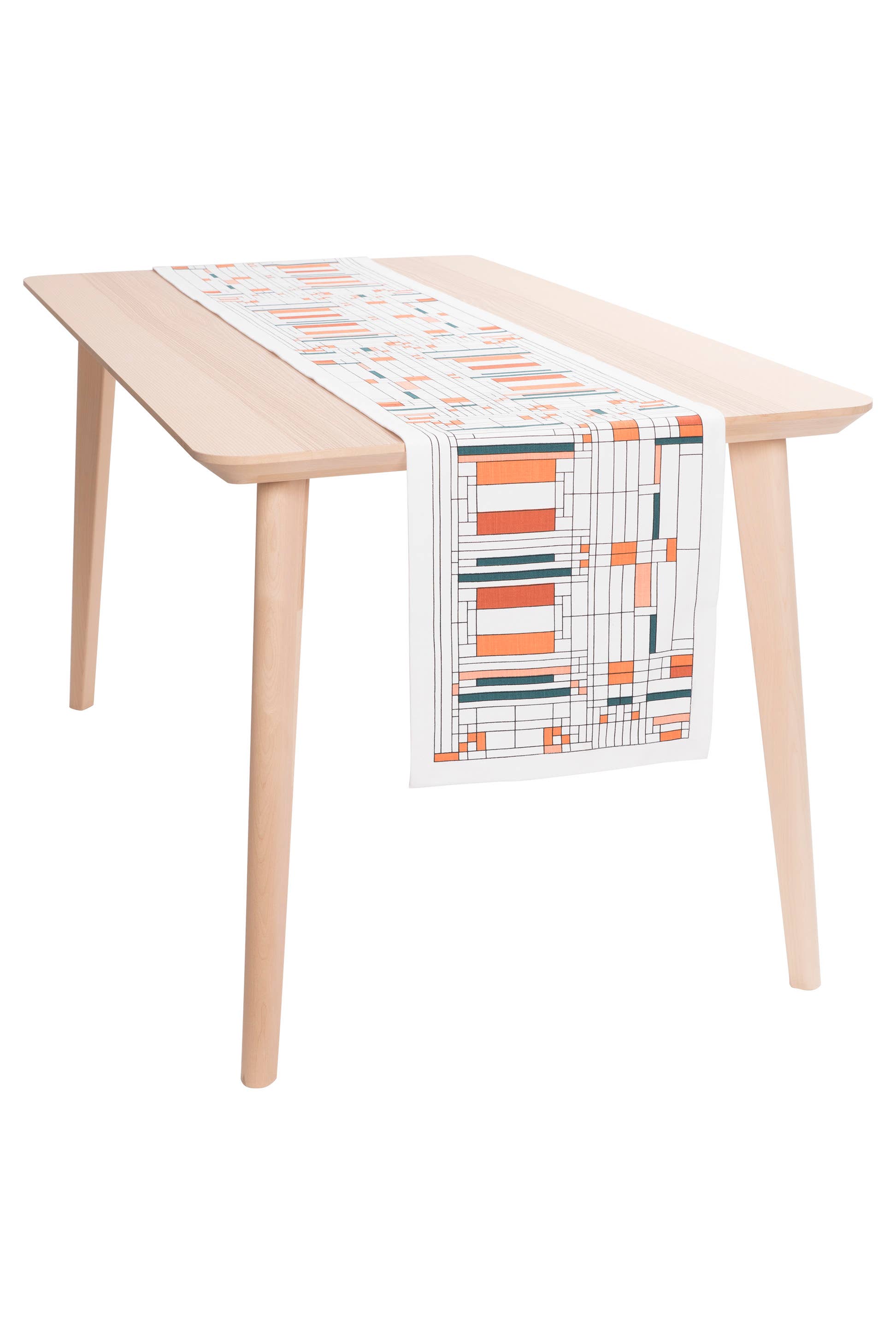 KAF Home – wholesale Löpare – Frank Lloyd Wright - 100% bomullstryckt bordslöpare2