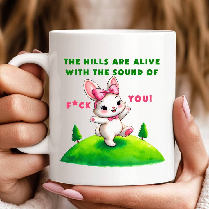 Kullarna lever med ljudet av "F*ck You" rolig mugg för wholesale av Hello Gorgeous Mugs