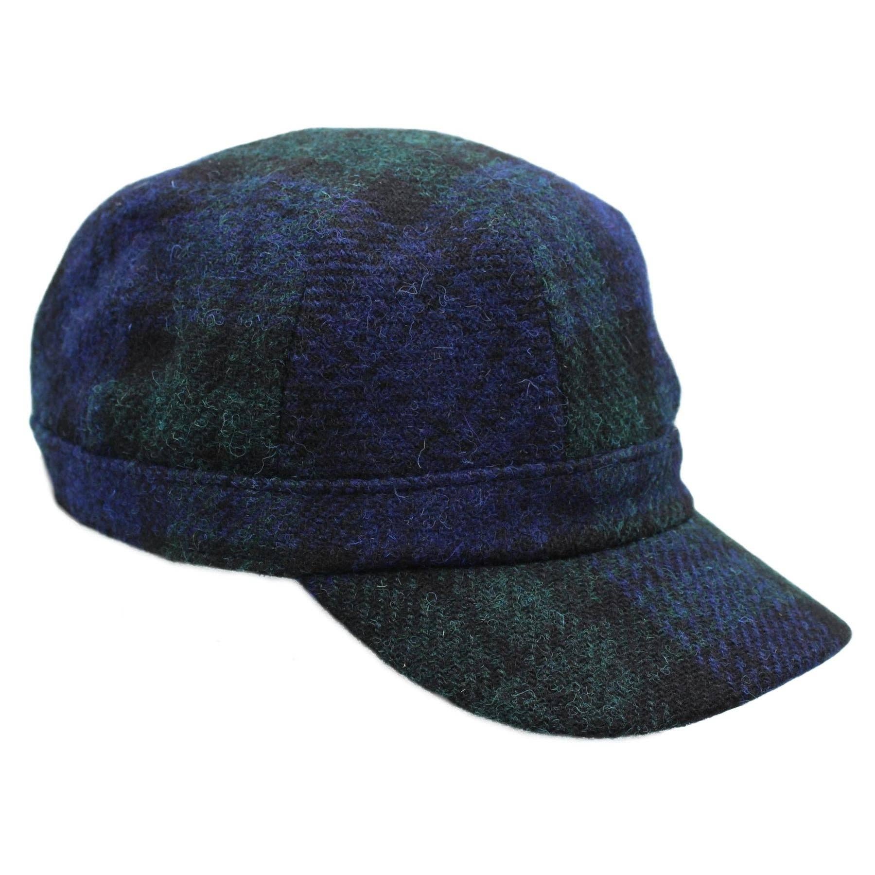 Heather Hats & Accessories - Vente Casquette de baseball – femme - Casquette de cadet Rhona Harris en tweed ZH2272