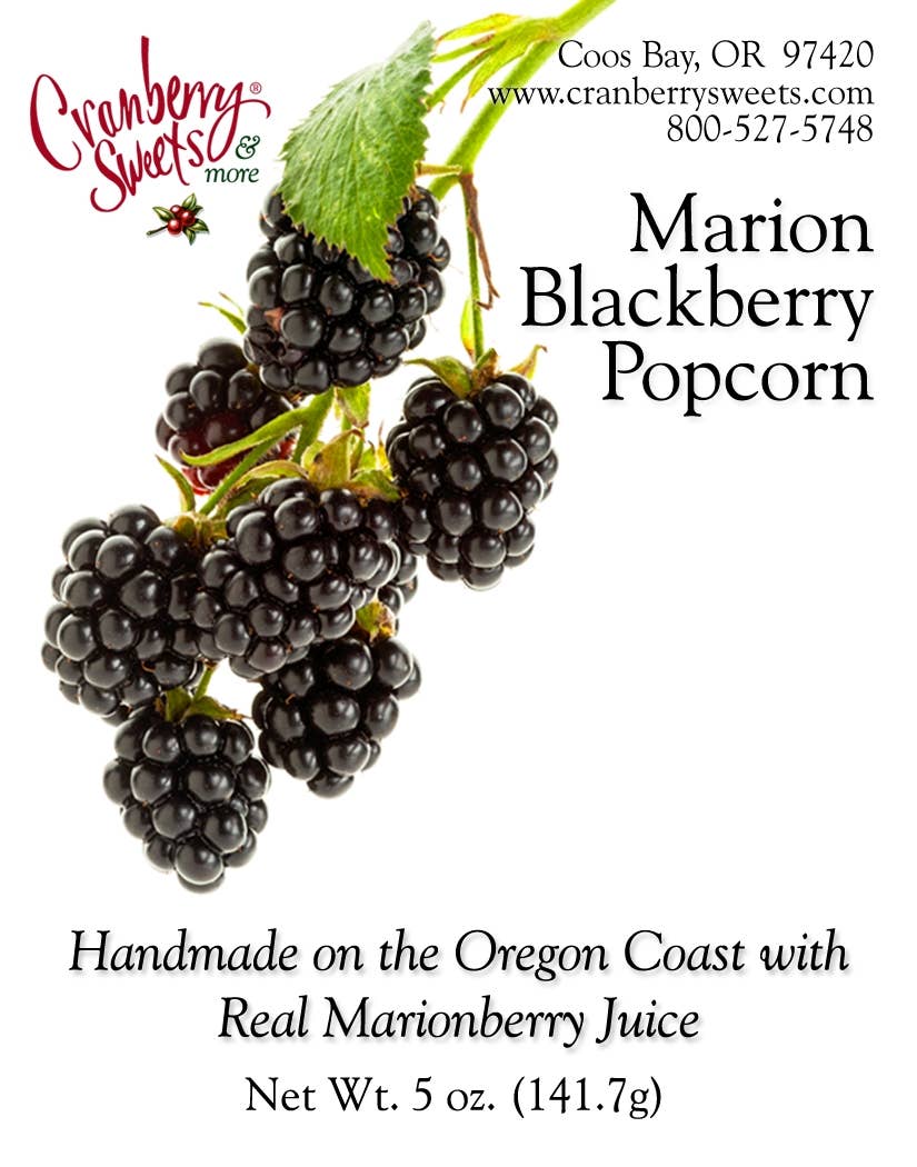 Cranberry Sweets & More - Wholesale Popcorn - Marion Blackberry Popcorn0
