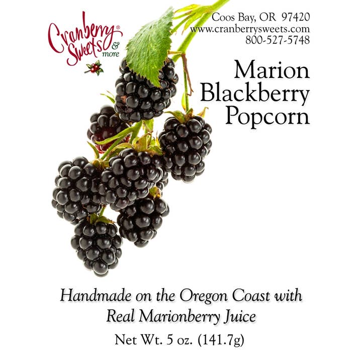 Cranberry Sweets & More - Wholesale Popcorn - Marion Blackberry Popcorn