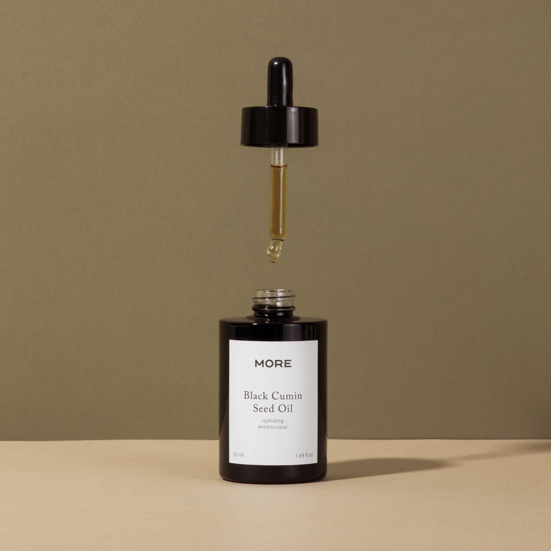 More - Vente Huile pour le visage - Huile de graine de cumin noir | 100 % bio et pressée à froid1