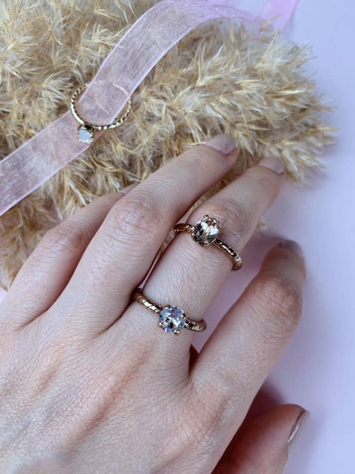 Delia Ring for wholesale by Cucadas de Ana