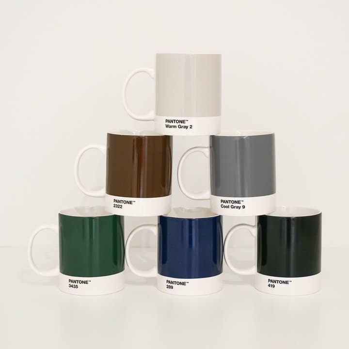 Tassen - Farbauswahl 2 für den Großhandel von Copenhagen Design / PANTONE