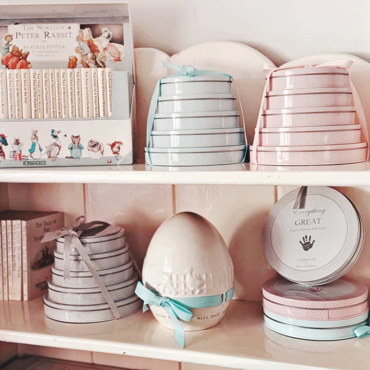 Child To Cherish® – wholesale Hand & footprint kit – Child & baby – Tower of Time-Blue5