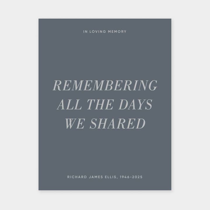 Minns alla dagar vi delade kort II för wholesale av The Design Craft