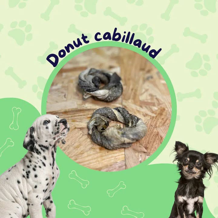 cod donuts / Dog treat for wholesale by JF animalerie