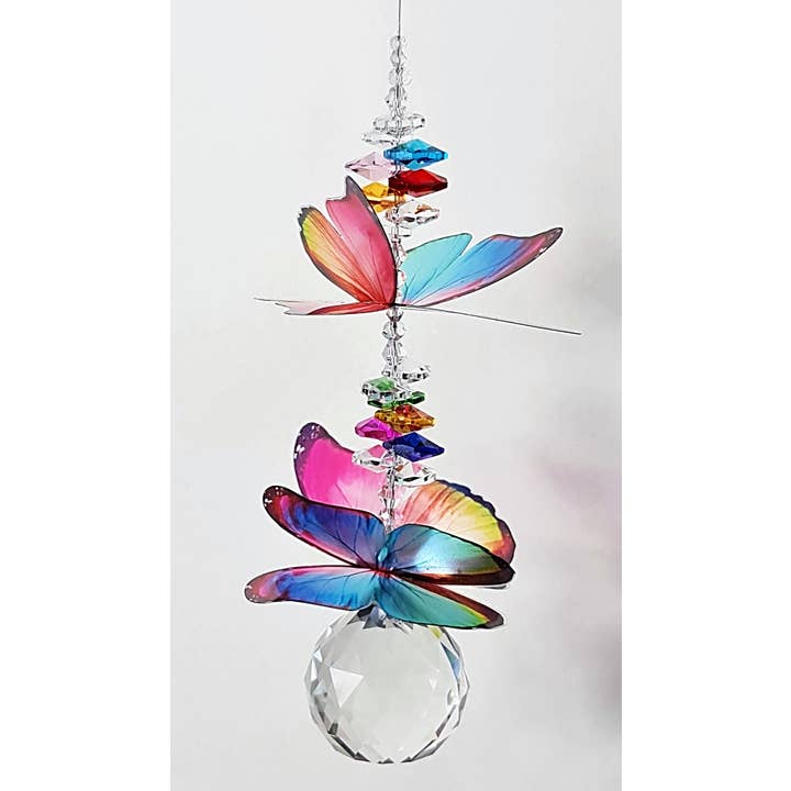 Gifts N Crystals - Wholesale Suncatcher - Butterfly Suncatchers- large size BFSCL27