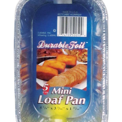 Everyday Supply Co - Wholesale Baking Dish - Home Plus Durable Foil Mini Loaf Pans 5pk - Case of 120