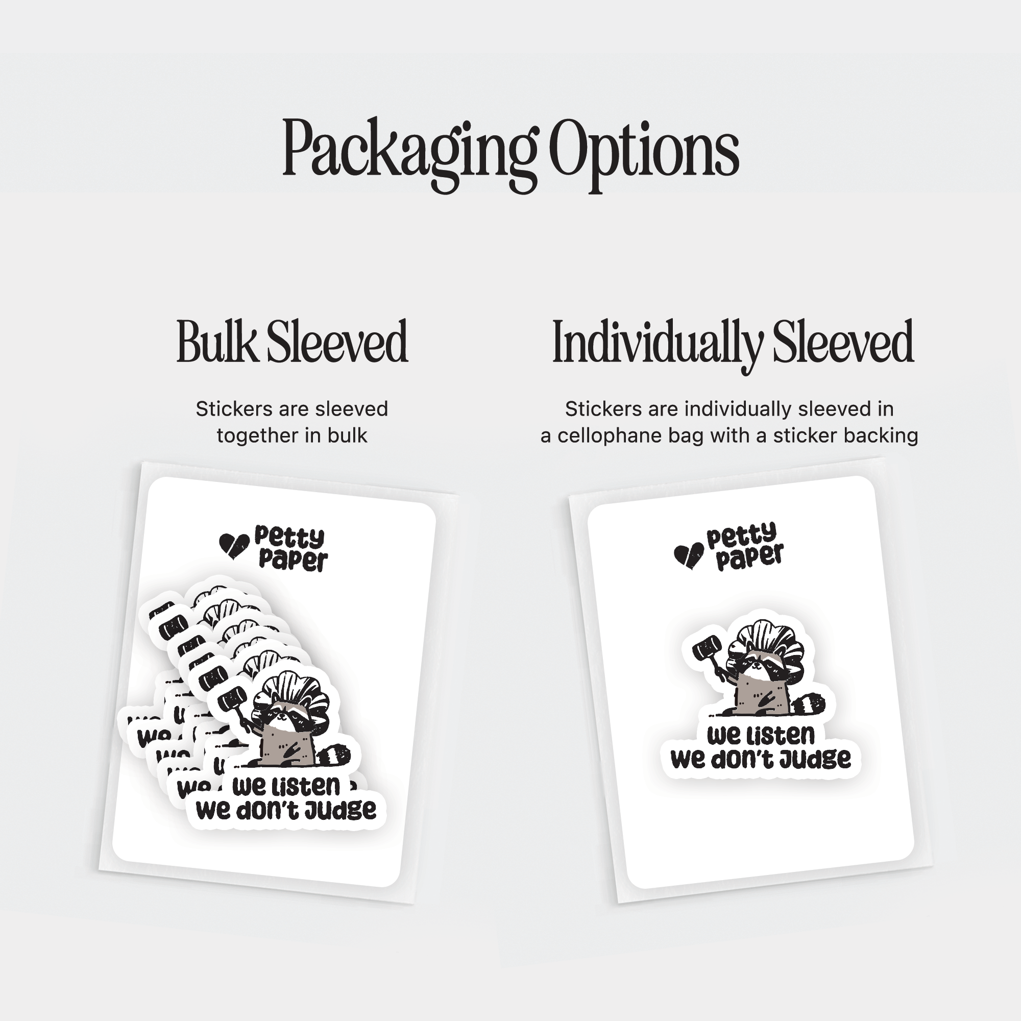 Petty Paper Studio - Wholesale Sticker - A Little Toast - Laminated Vinyl Matte Sticker6